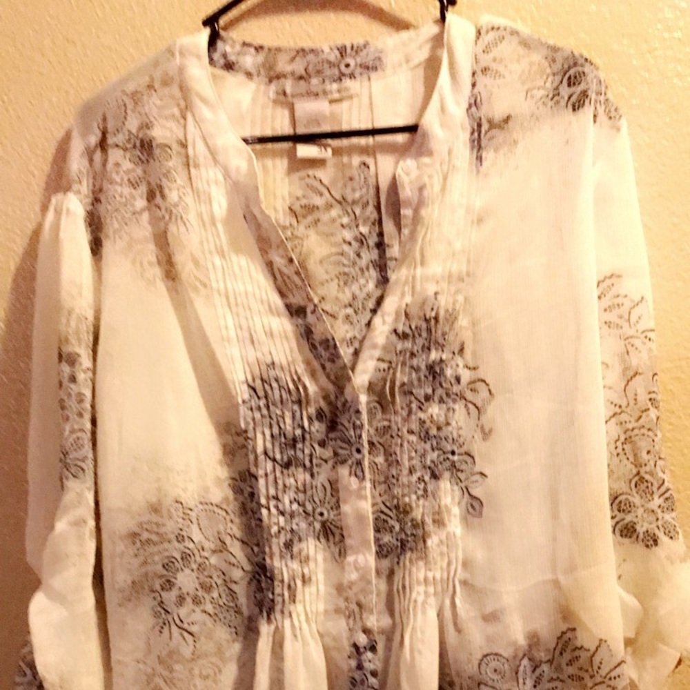American Rag Sheer Blouse